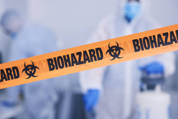 Professional Biohazard Cleanup technician working in Nunda, SD